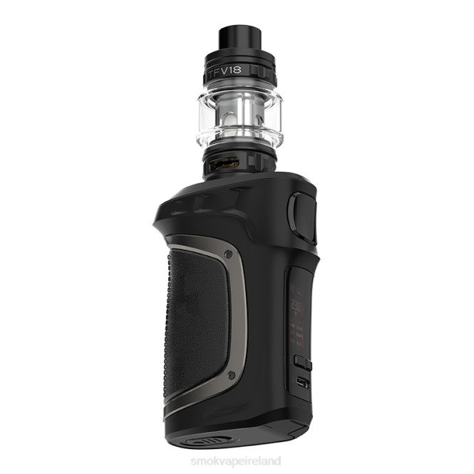 SMOK MAG-18 KIT PNJR71 - SMOK vape Ireland Black Gun Metal Leater