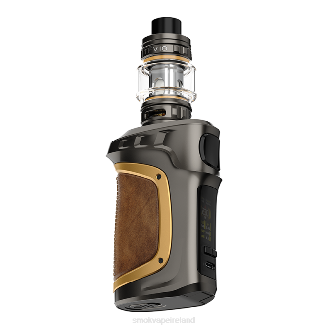 SMOK MAG-18 KIT PNJR78 - SMOK vape kit Ireland Gun Metal Gold Leater