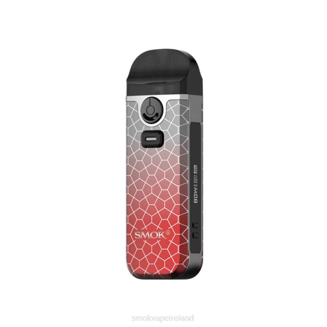 SMOK Nord 4 Kit PNJR270 - SMOK vape store Ireland Red Grey Armor