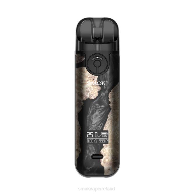 SMOK NOVO 4 Kit PNJR228 - SMOK vape kit Ireland Black Stabilizing Wood