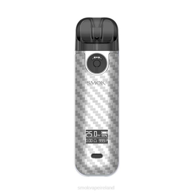 SMOK NOVO 4 Kit PNJR236 - SMOK vape price Ireland Silver Carbon Fiber