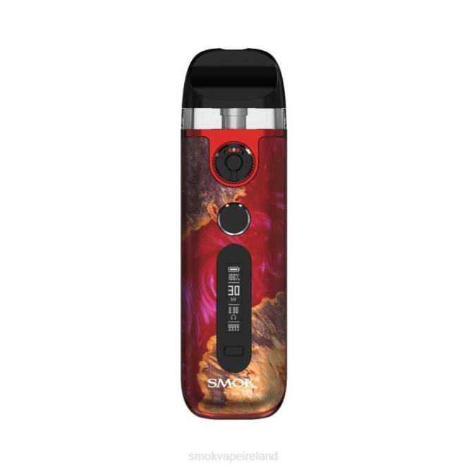 SMOK Novo 5 Kit PNJR12 - SMOK Ireland Red Stabilizing Wood