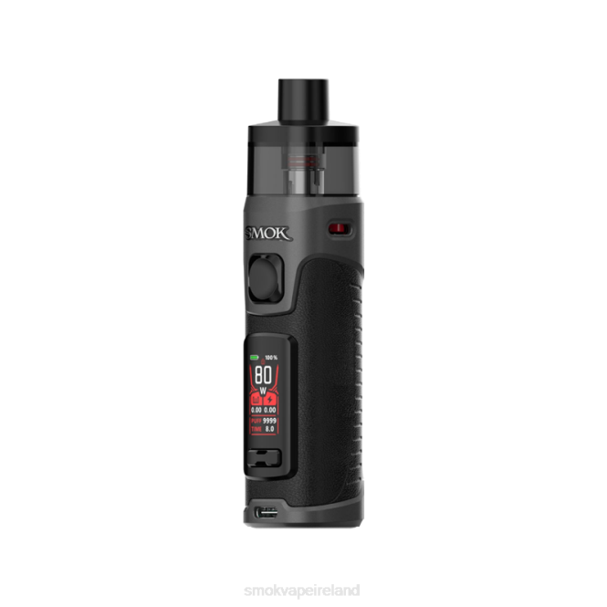 SMOK RPM 5 Kit PNJR98 - SMOK vape kit Ireland Black Leather