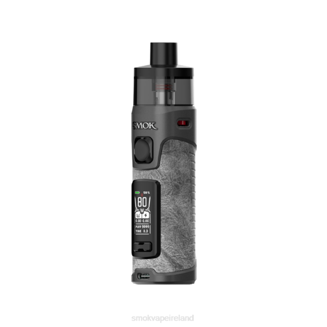 SMOK RPM 5 Pro Kit PNJR81 - SMOK vape Ireland Grey Leather